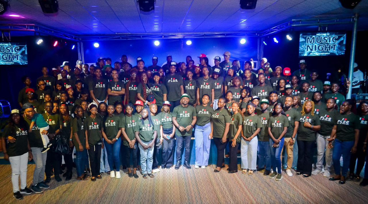The PLBC family gathered together at ChristWorkshop