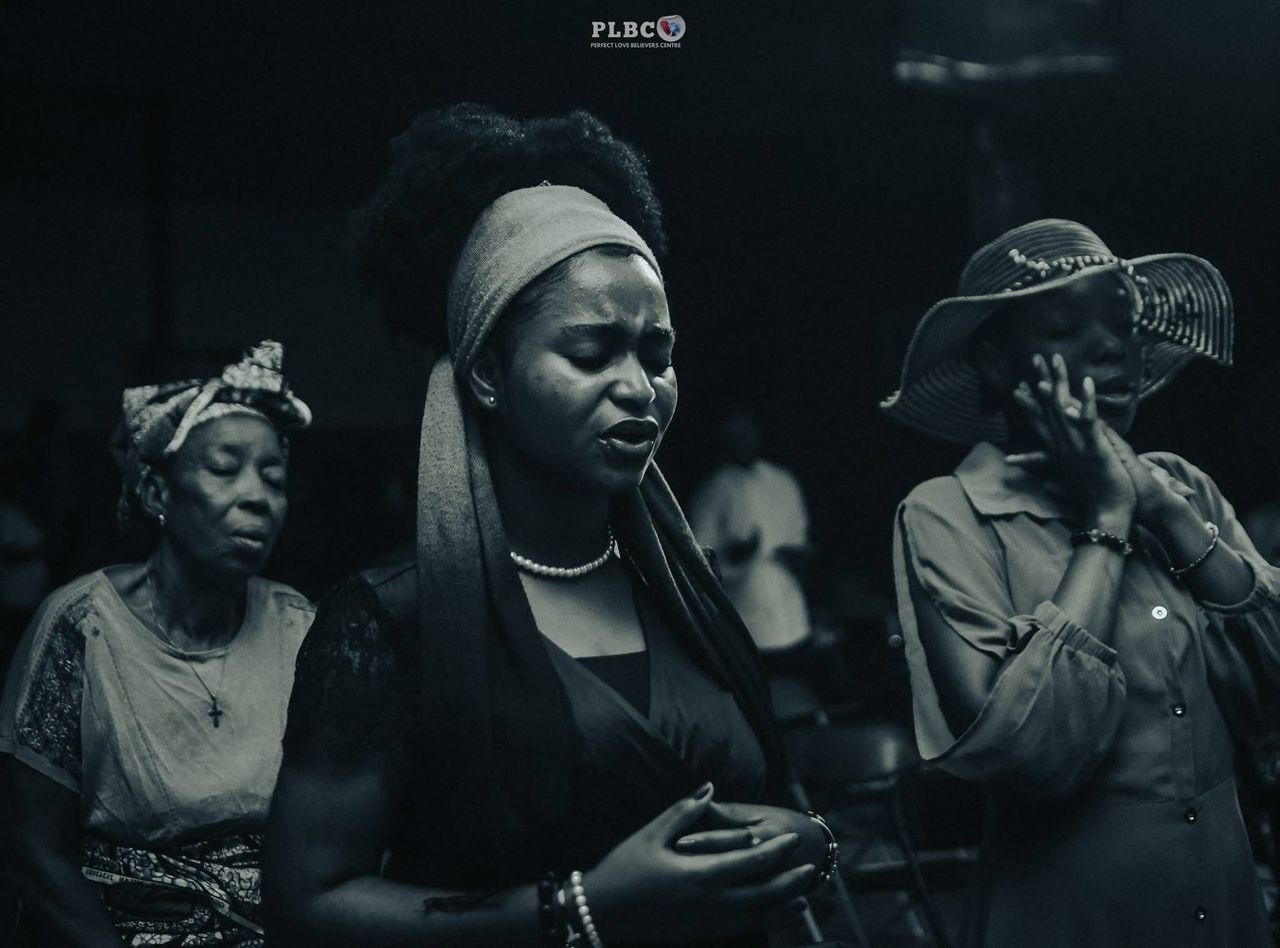 Believers in worship
