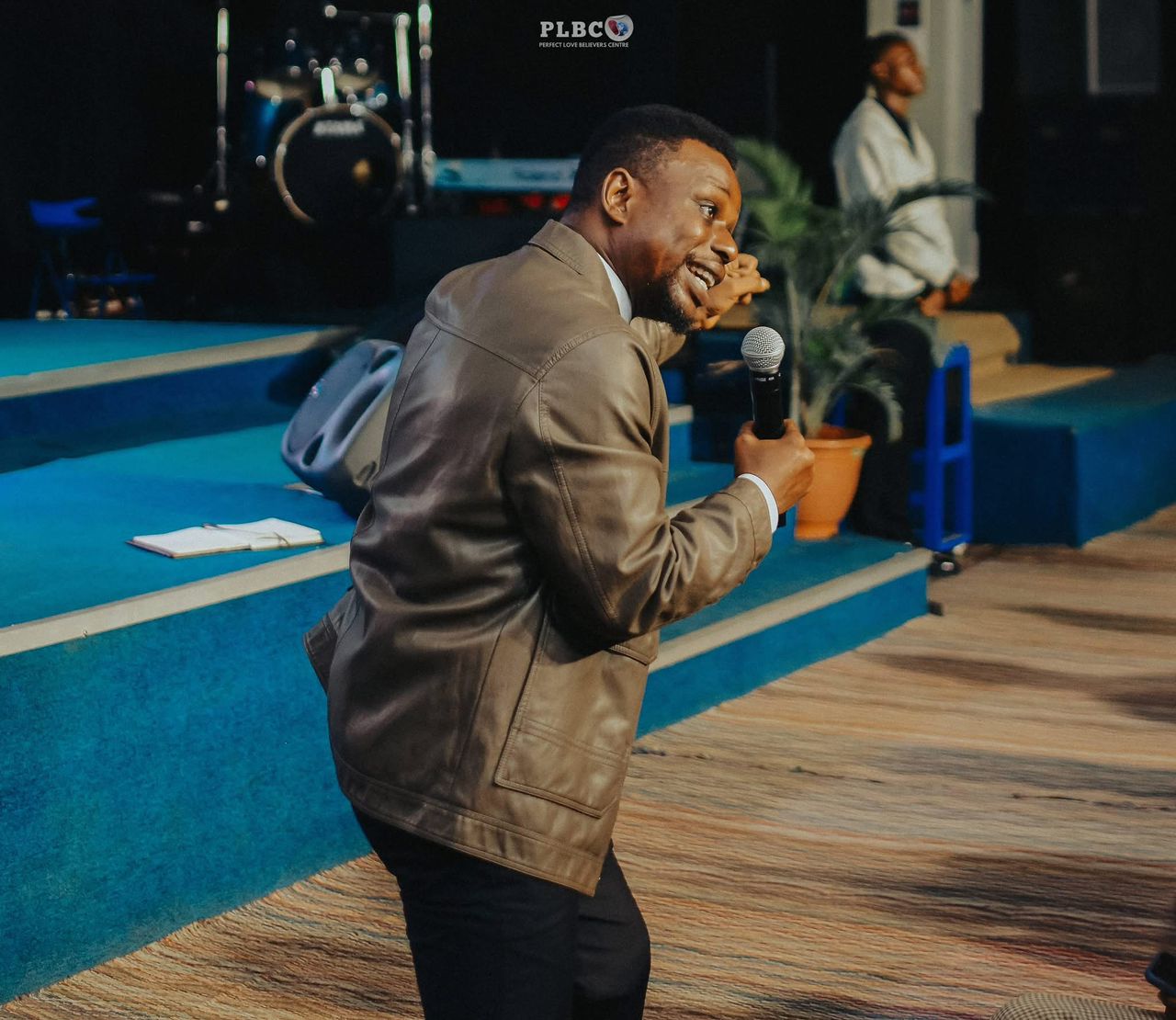 Pastor Preston Idoro preaching